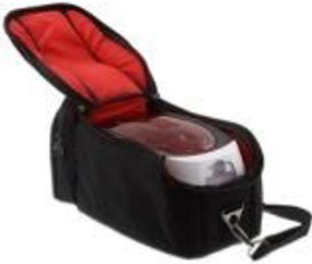 Alt view image 4 of 12 - Badgy Carrying Case Portable Printer - Black Red
