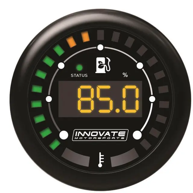 Alt view image 4 of 4 - Innovate MTX-D Ethanol Content % & Fuel Temp Complete Gauge Kit 3904