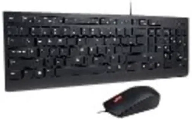 Alt view image 2 of 20 - Lenovo Wired Keyboard & Mouse Combo