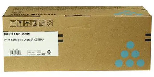 Alt view image 6 of 17 - SP C252HA CYAN PRINT CARTRIDGE