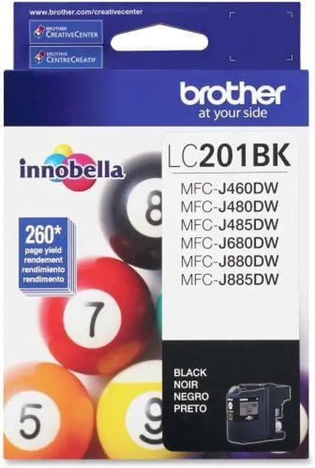 Alt view image 9 of 14 - Brother LC201BKS Innobella Ink Cartridge - Black
