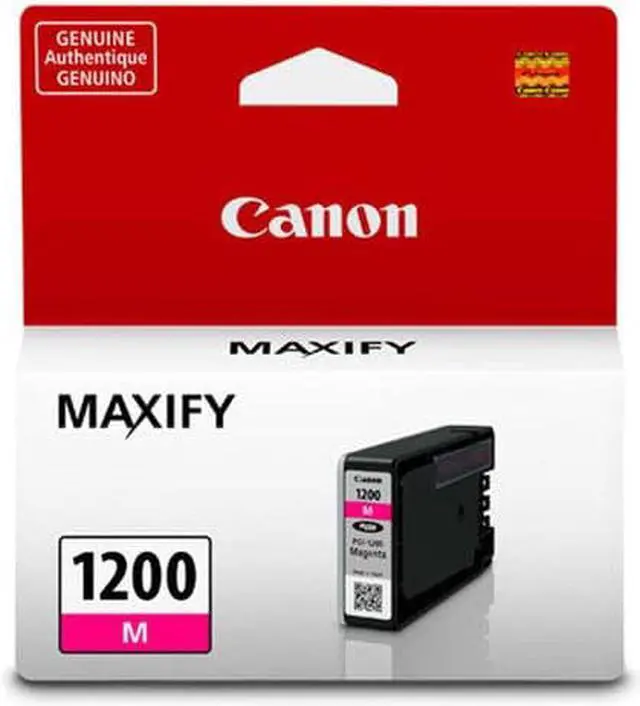 Alt view image 6 of 11 - Canon PGI-1200 M (9233B001) Ink Cartridge, 300 page yield; Magenta