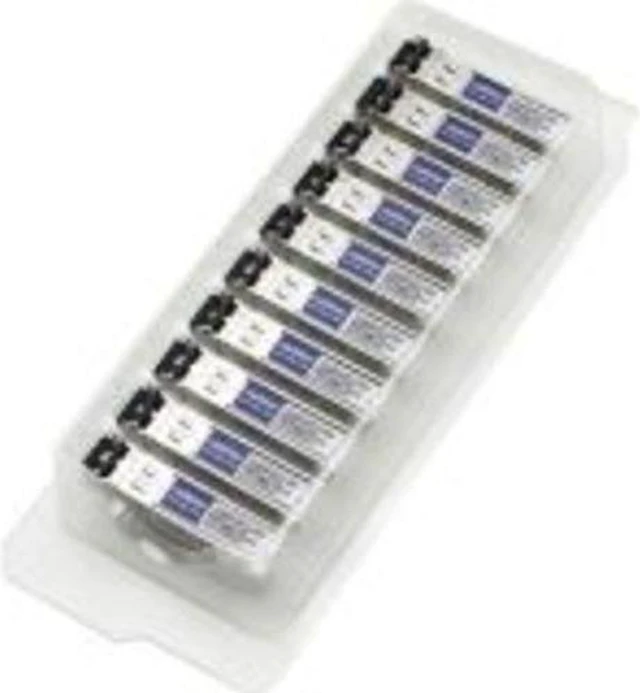 Alt view image 4 of 11 - AddOn 10-Pack of Extreme Networks 10071H Compatible TAA Compliant 1000Base-SX SFP Transceiver (MMF, 850nm, 550m, LC