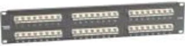 Main image of Black Box JPM5E48-45ANG-UU Spacegain Cat5E 45 Degree Angled Port Pa