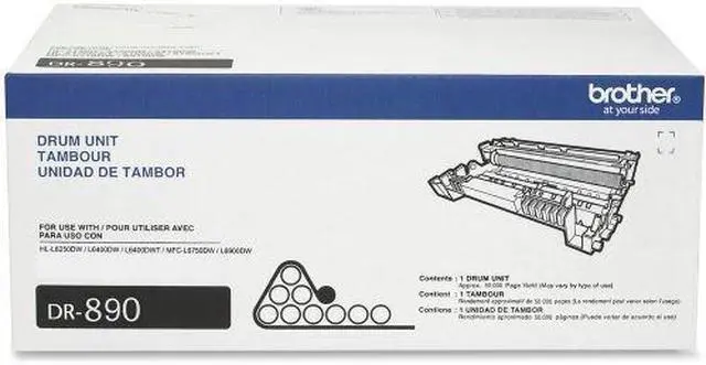 Alt view image 4 of 13 - Brother DR890 Drum Unit - Drum Unit