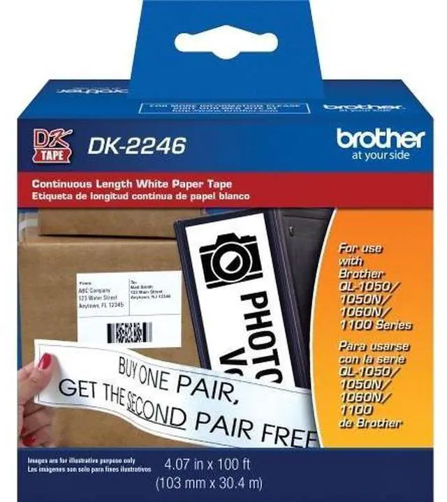 Alt view image 2 of 11 - CONTINUOUS LENGTH WHITE PAPER TAPE (103MM X 30.4M)