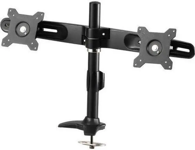 Alt view image 4 of 8 - Amer Mounts Grommet Based Dual Monitor Mount for 15"-24" Displays