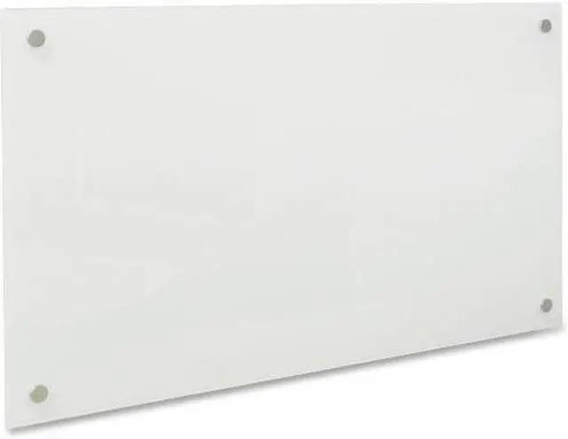 Alt view image 2 of 12 - Quartet Infinity PDEC1830 Magnetic Glass Dry-Erase Cubicle Board, White Surface, Frameless, 30”W x 18”H