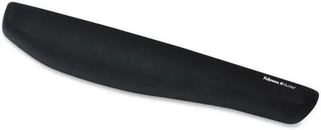 Alt view image 3 of 5 - Fellowes PlushTouch Wrist Rest with FoamFusion Technology - Black