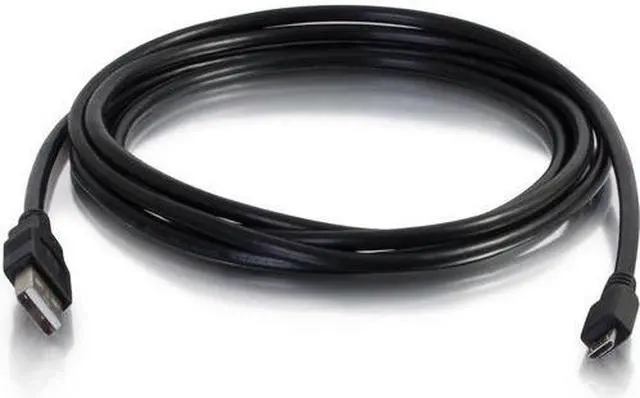 Alt view image 6 of 9 - C2G 27395 15FT USB 2.0 A TO MICRO-B CABLE M/M - BLACK (4.6M)