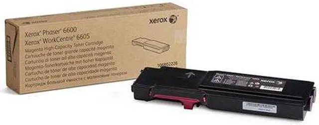Main image of XEROX 106R02226 HI-CAP TONER CARTRIDGE MAGENTA 6600/6605