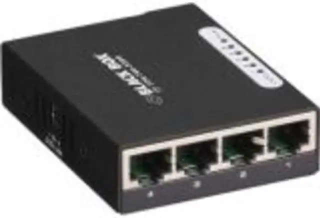 Alt view image 8 of 17 - Black Box USB-Powered 10/100 5-Port Switch