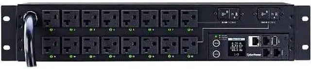 Alt view image 6 of 19 - CyberPower PDU41003 16-Outlets PDU