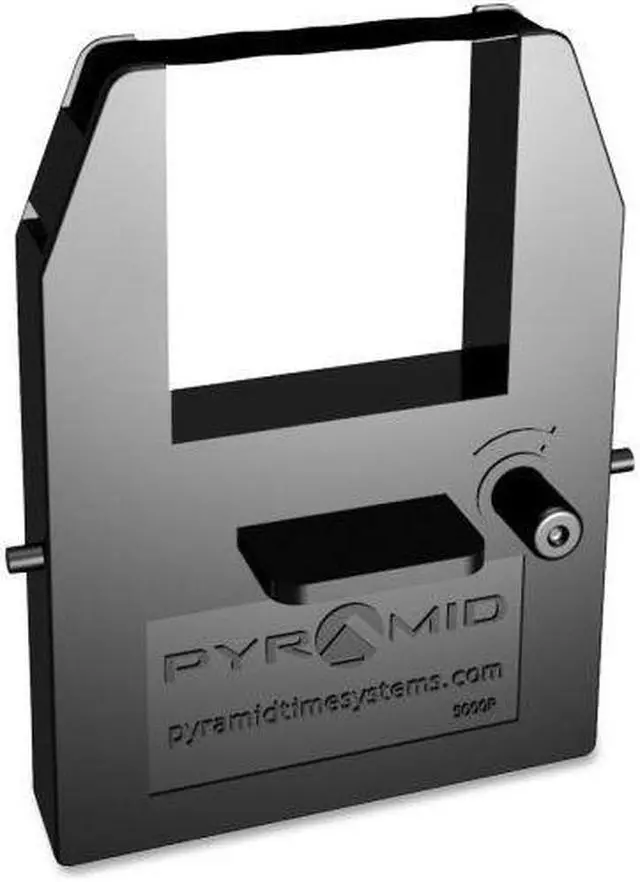 Alt view image 3 of 6 - Pyramid Time Systems Time Clock Ribbon f/ 3600SS/5000 Systems Black 5000R