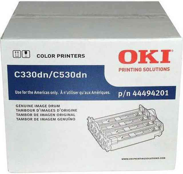 Alt view image 11 of 20 - Oki 44494201 Drum 20 000 Page-Yield Black