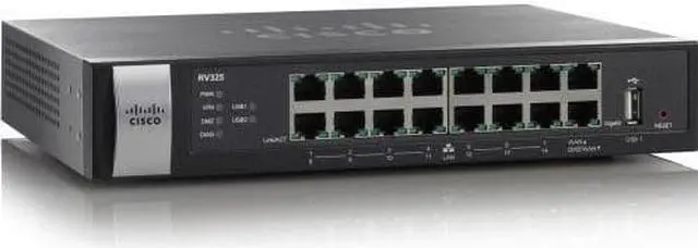 Alt view image 4 of 5 - Cisco RV325 Dual Gigabit WAN VPN Router with License-free Web Filtering