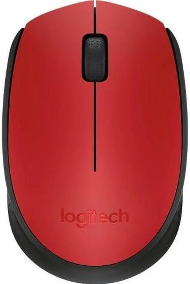 Alt view image 6 of 19 - Logitech M170 910-004941 Red 1 x Wheel USB RF Wireless Optical Mouse