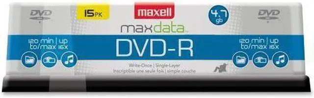 Main image of MAXELL 638006 MAXELL 4.7 GB 16X DVD-R