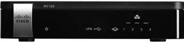 Alt view image 5 of 5 - Cisco RV130 VPN Router with Web Filtering - 5 Ports - SlotsGigabit Ethernet - Desktop