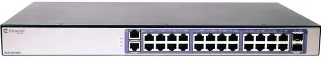 Alt view image 4 of 7 - Extreme Networks - 16568 - Extreme Networks 210-24t-GE2 Ethernet Switch - 24 x Gigabit Ethernet Network, 2 x Gigabit