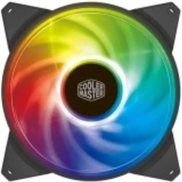 Alt view image 10 of 13 - MasterFan MF140R ARGB (PWM) Addressable RGB with Hybrid-Design Fan Blade, Speed Profiles, Jam Protection, and Customizable Color Options by Cooler Master