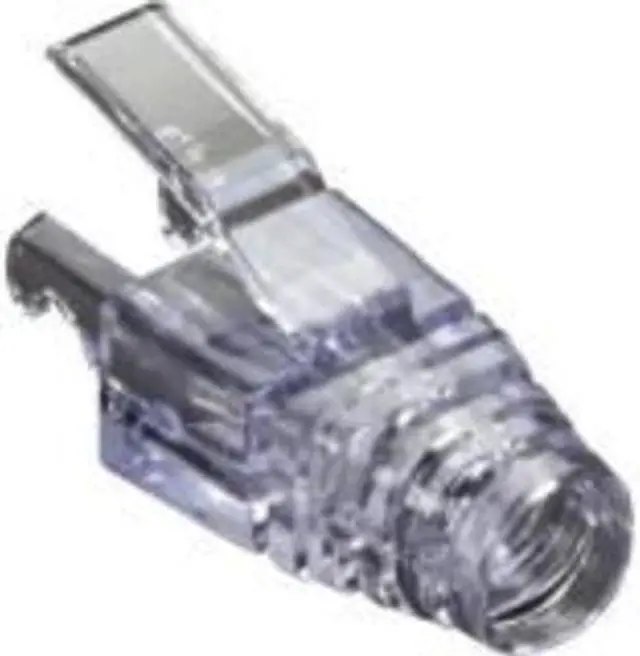 Main image of Black Box EZ-RJ45 CAT6 Strain-Relief Boot 25-Pack Clear