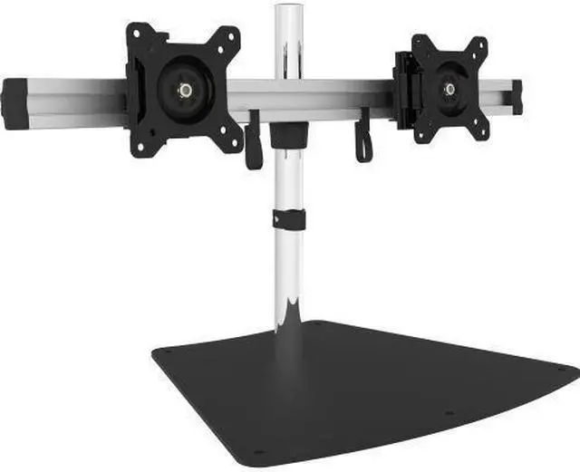 Alt view image 3 of 15 - Siig Easy-Adjust Dual Monitor Desk Stand - 13" To 27"