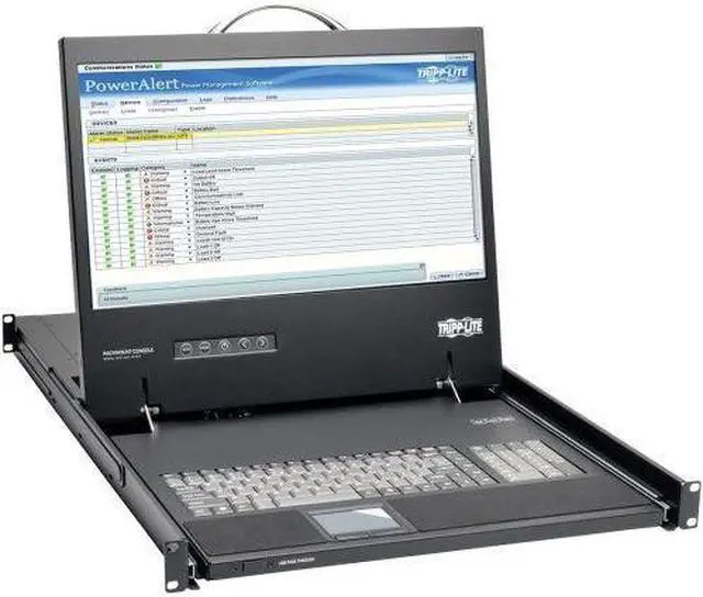Alt view image 13 of 20 - Tripp Lite B021-000-19-HD2 Rack Console Dvi Vga 19In Lcd 1Urm For Kvm Switch 1080P Taa