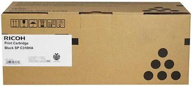 Alt view image 3 of 6 - Ricoh SP-C310HA Black Toner Cartridge