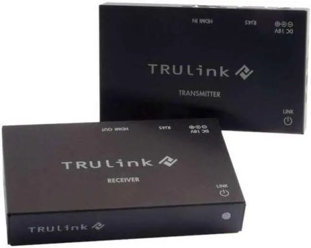 Alt view image 8 of 10 - C2G 29210 C2G TruLink HDMI over Cat5 Extender Box Transmitter to Box Receiver Kit - 1 Input Device - 1 Output Device - 300 ft Range - 2 x Network (RJ-45) - 1 x HDMI In - 1 x HDMI Out - Full HD - 1920