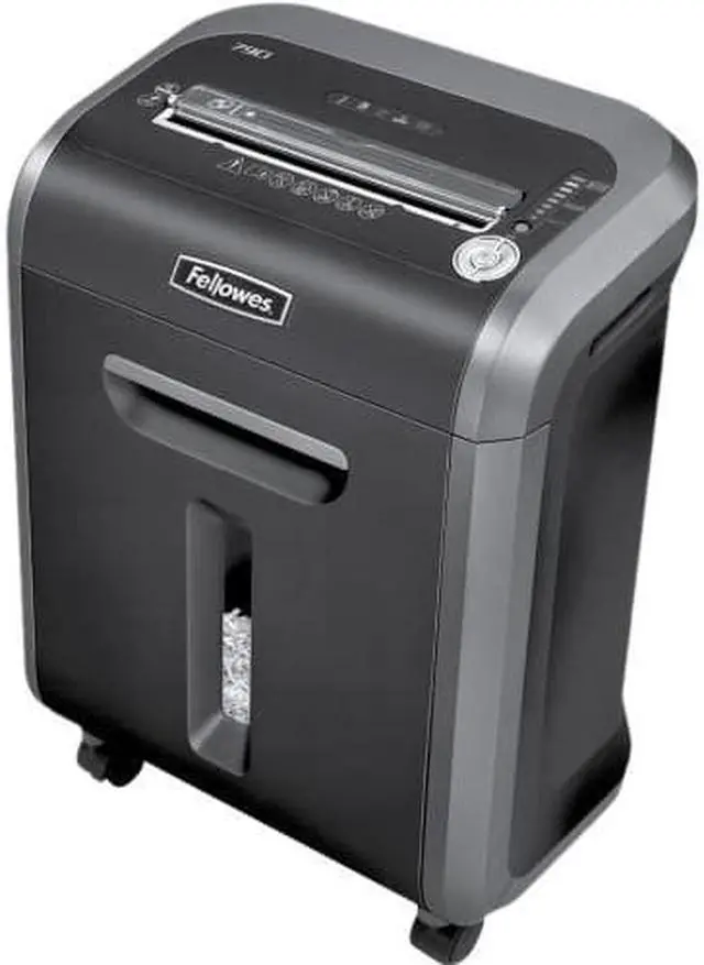 Alt view image 4 of 11 - Fellowes 79Ci 100% Jam Proof Cross-Cut Shredder