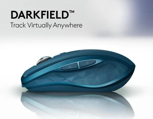 Alt view image 2 of 5 - Logitech MX Anywhere 2S Wireless Bluetooth Mouse - Blue