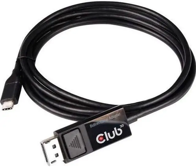 Alt view image 2 of 15 - Club 3D Usb Type C Cable To Dp 1.4 8K60hz M/M 1.8M/5.9Ft