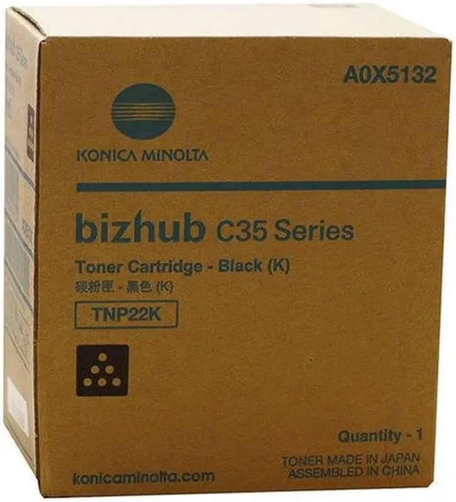 Alt view image 4 of 15 - Konica Minolta A0X5132 Black Toner Cartridge