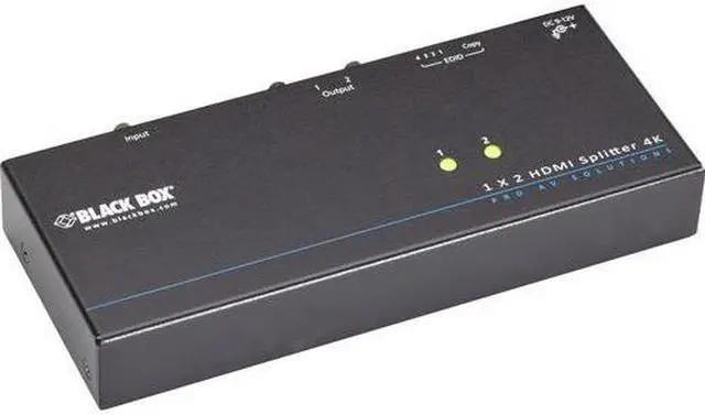 Alt view image 2 of 6 - 1X2 4K HDMI SPLITTER