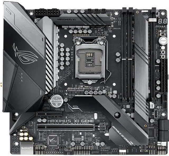 Main image of ASUS ROG MAXIMUS XI GENE LGA 1151 (300 Series) Intel Z390 Micro ATX Intel Motherboard