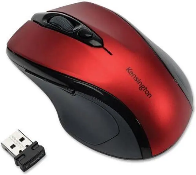 Alt view image 5 of 6 - PRO FIT RED WIRELESS MOUSE