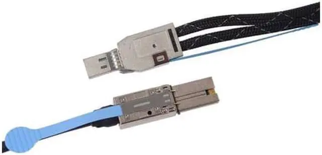 Alt view image 4 of 7 - 10Gtek 6Gbps External Mini SAS HD SFF-8644 to SFF-8088 Hybrid Cable, 6.5 ft.