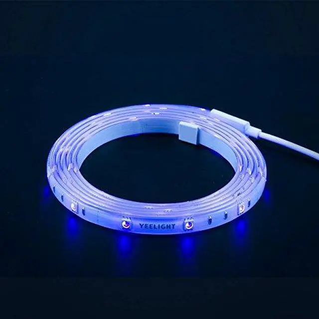 Alt view image 4 of 15 - YEELIGHT Smart WiFi LED RGB Light Strip, Dimmable, 16 Million Color Options -- Compatible With Google Assistant and Amazon Alexa, 6.5FT/2M