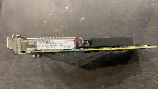 Alt view image 2 of 4 - ThinkSystem Mellanox ConnectX-3 Pro ML2 FDR 2-Port QSFP VPI Adapter