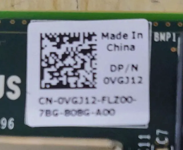 Alt view image 3 of 4 - Dell Emulex LPe31002 Dual Port 16GB SFP+ W/2X SFP`S LP HBA VGJ12 0VGJ12 LPE31002-M6