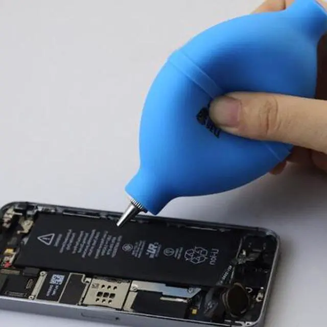 Alt view image 5 of 5 - BST-1888 Rubber Air Dust Blower Mini Pump Cleaner for Camera Lens Cleaning Mobile Phone Tablet Circuits Clean Repair Tool