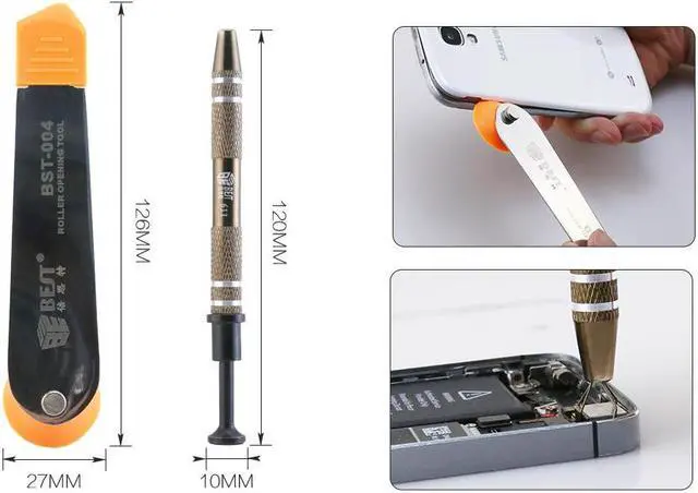 Alt view image 4 of 7 - BST-8911A 13in1 Multifunctional tools Set Mini Electronic Screwdriver Bits Mobile Repair Tools Kit Set For iPhone Laptop