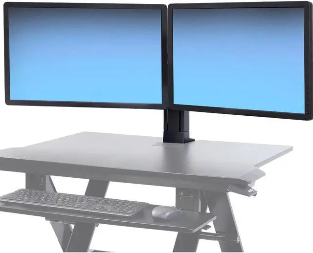 Main image of Ergotron 97-934-085 WorkFit Dual Monitor Kit, universal