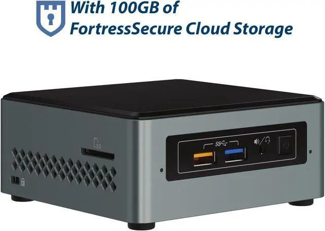 Alt view image 5 of 11 - Intel NUC 7 Home NUC7i5BNKP Desktop Computer - Intel Core i5 (7th Gen) i5-7260U 2.20 GHz - 8 GB DDR4 SDRAM - 256 GB NVMe SSD - Windows 10 Home 64-bit - Mini PC