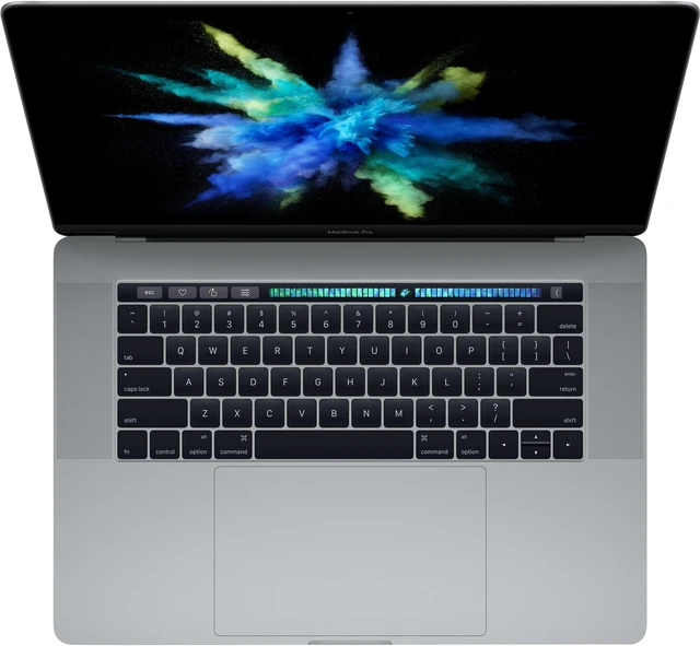Alt view image 3 of 3 - Apple MacBook Pro With Touch Bar 15.4" Intel Core i7-7820HQ 16GB Memory LPDDR3 2133 512GB SSD macOS 10.12 Sierra MPTT2LL/A
