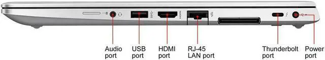 Alt view image 3 of 6 - HP Elitebook 840 G5 Intel Core i5-8350U 1.70GHz 16GB RAM 512GB SSD Windows 10 Pro