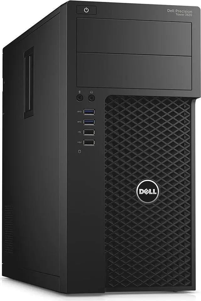 Main image of Dell Precision Tower 3620 Minitower Intel Xeon E3-1220V5 3.0GHz 8GB RAM 256GB SSD Windows 10 Pro