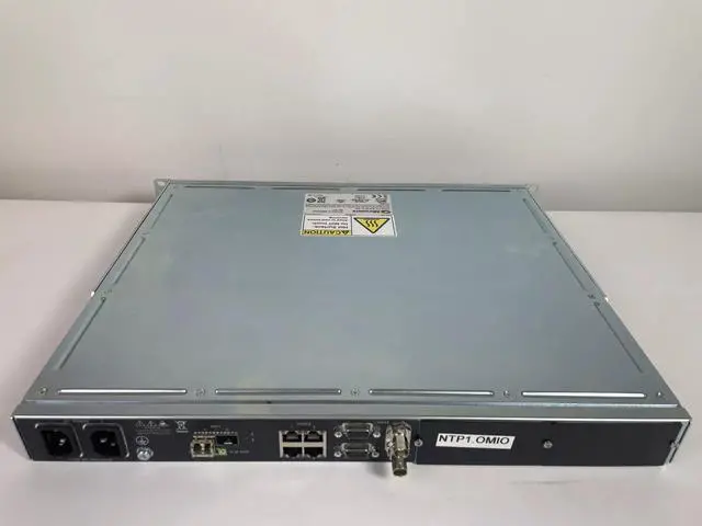 Alt view image 9 of 9 - MICROSEMI S650 SYNCSERVER GNSS-REFERENCED MODULAR TIME SERVER