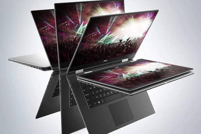 Alt view image 4 of 11 - Dell XPS 15 9575 2in1 Notebook Convertible Intel Core i7-8705G 8GB 256GB FHD TOUCH (1920x1080) 1Yr Warranty Windows 10